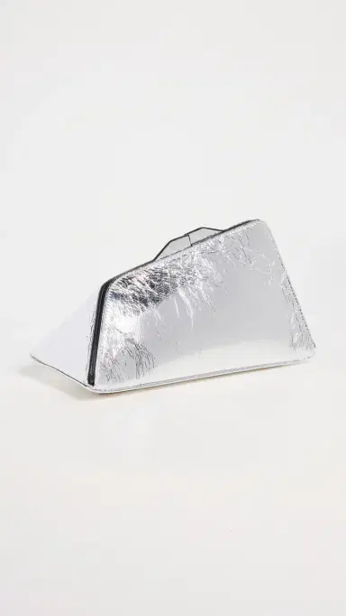 The Attico 8.30 PM Clutch Silver One Size | Thumbnail 4 The Attico 8.30 PM Clutch Silver One Size | Thumbnail 4