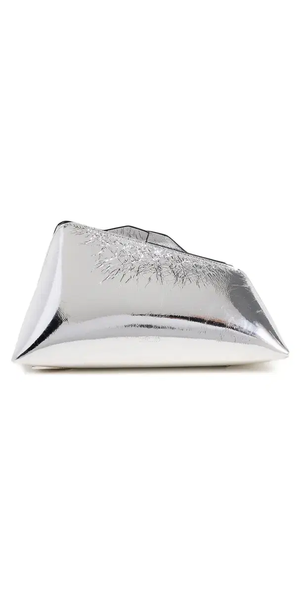 8.30 PM Clutch Silver One Size