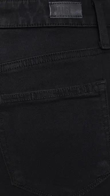 PAIGE Laurel Canyon Jeans Black Shadow | Thumbnail 6