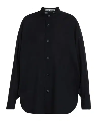 Issey Miyake Sheer Wool Dolman-Sleeve Button-Down Shirt | Thumbnail 1
