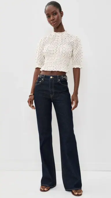 Ulla Johnson Rae Short Sleeve Cotton Top | Thumbnail 5