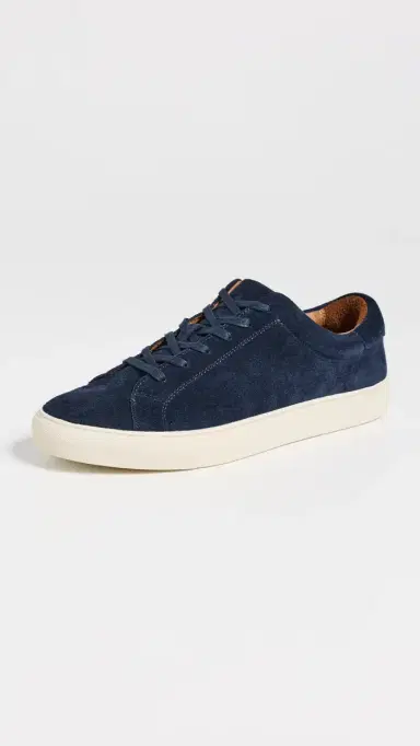 Polo Ralph Lauren Jermain II Suede Sneakers Hunter Navy 8 | Thumbnail 2
