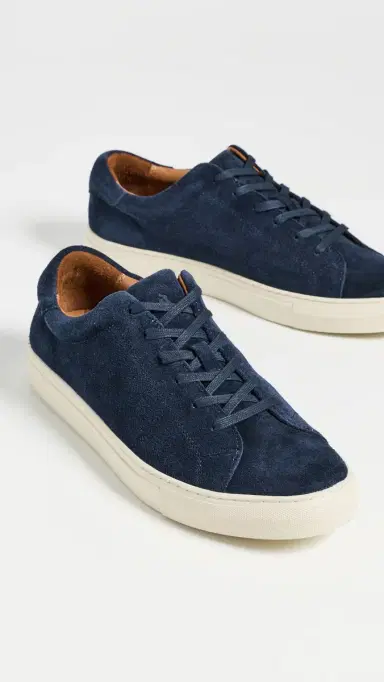 Polo Ralph Lauren Jermain II Suede Sneakers Hunter Navy 8 | Thumbnail 4