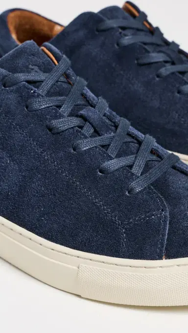 Polo Ralph Lauren Jermain II Suede Sneakers Hunter Navy 8 | Thumbnail 5