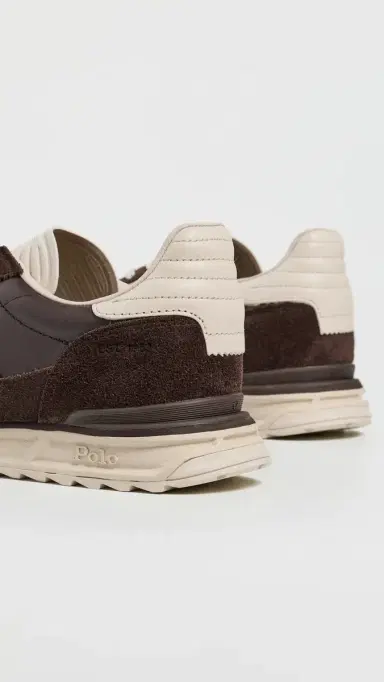 Polo Ralph Lauren Varick Sneakers Dark Chocolate/Ecru 9 | Thumbnail 3 Polo Ralph Lauren Varick Sneakers Dark Chocolate/Ecru 9 | Thumbnail 3
