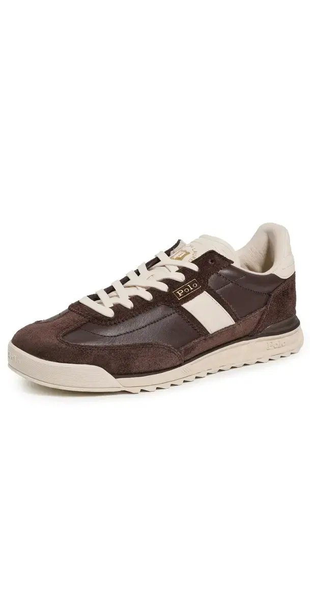 Polo Ralph Lauren Varick Sneakers Dark Chocolate/Ecru