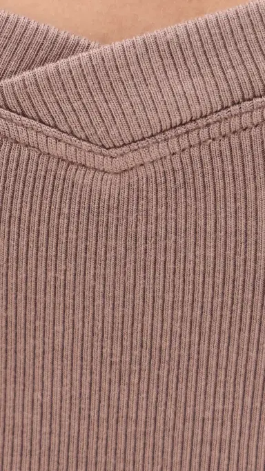 L'AGENCE Wrenna Racerback Thong Bodysuit Cardamom | Thumbnail 6