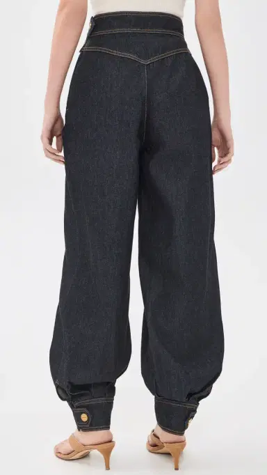 Zimmermann Denim Balloon Jeans Onyx Blue | Thumbnail 3