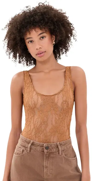 Zimmermann Lace Scoop Bodysuit | Thumbnail 1 Zimmermann Lace Scoop Bodysuit | Thumbnail 1