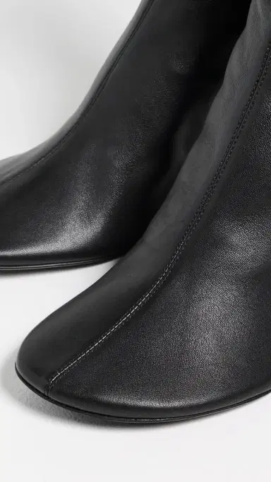 Acne Studios Stretch Leather Ankle Boots Black | Thumbnail 6