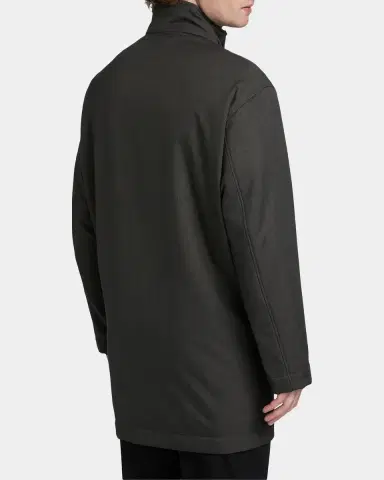 Emporio Armani Men's Lightweight Down Car Coat | Thumbnail 3 Emporio Armani Men's Lightweight Down Car Coat | Thumbnail 3