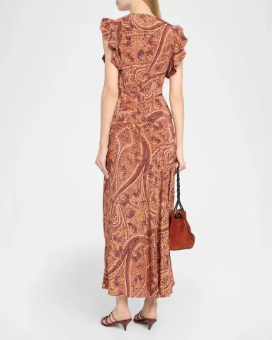 Ulla Johnson Ameline Sleeveless Silk Maxi Dress | Thumbnail 3