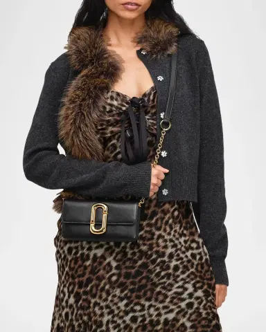 Marc Jacobs Scene Leather Wallet on Chain | Thumbnail 5