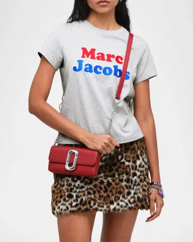 Marc Jacobs Scene Leather Wallet on Chain | Thumbnail 8