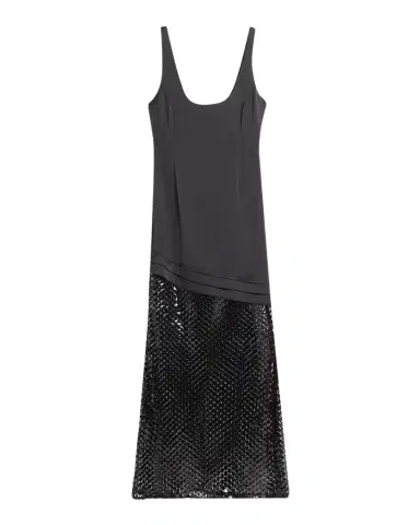 Ramy Brook Blossom Sleeveless Sequin Net Gown | Thumbnail 1