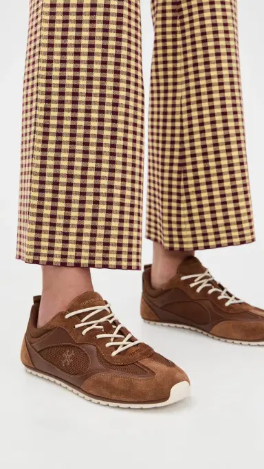 Tory Burch Tory Travel Sneakers Cognac Brown | Thumbnail 3 Tory Burch Tory Travel Sneakers Cognac Brown | Thumbnail 3