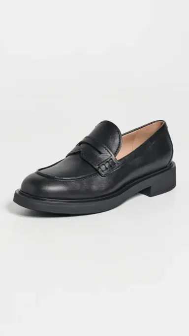 Gianvito Rossi Leather Loafers Black | Thumbnail 2 Gianvito Rossi Leather Loafers Black | Thumbnail 2