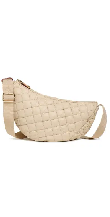 MZ Wallace Small Metro Smile Bag Buff One Size | Thumbnail 1