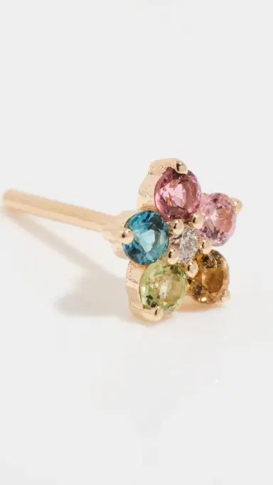 Ariel Gordon Jewelry Tourmaline and Diamond Aurora Studs | Thumbnail 5