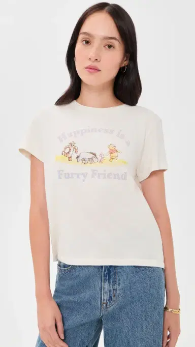 RE/DONE Classic Pooh Friend Tee | Thumbnail 2