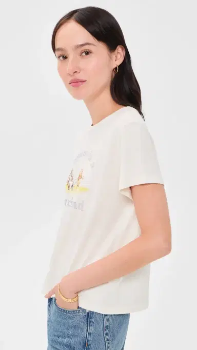 RE/DONE Classic Pooh Friend Tee | Thumbnail 4