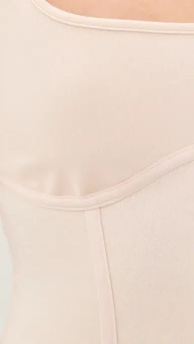 Fleur du Mal coop Bodysuit Tahini | Thumbnail 6
