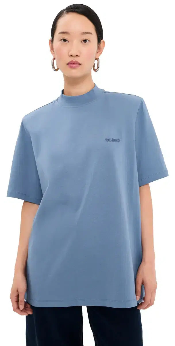 The Attico T-shirt Avio Blue