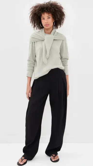 Apiece Apart oftest Tissue carf Tie Top eafoam | Thumbnail 5