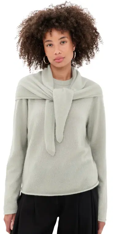 Apiece Apart oftest Tissue carf Tie Top eafoam | Thumbnail 1