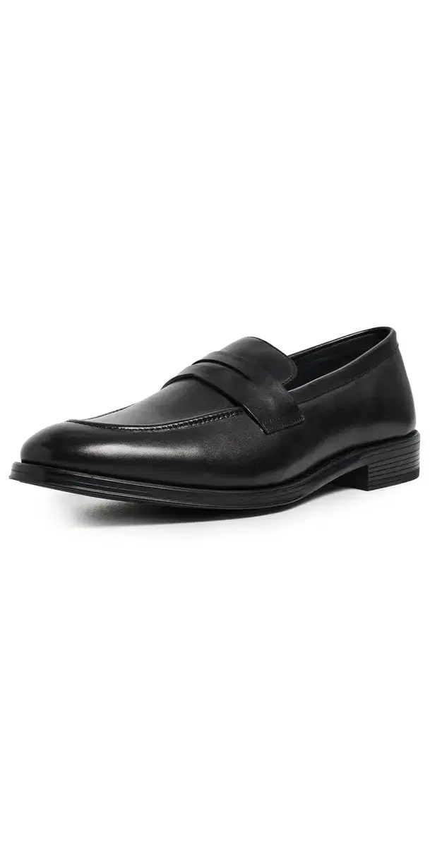 Leather Pierce Loafers Black