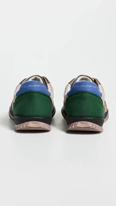 Stella McCartney Suede and Mesh Sneakers Multi Mix | Thumbnail 4