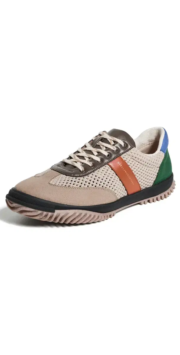 Stella McCartney Suede and Mesh Sneakers Multi Mix
