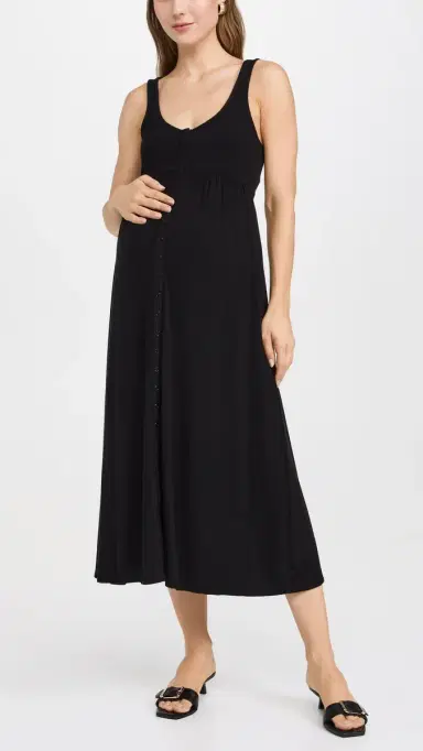 Hatch The Softest Rib Nursing Tank Dress | Thumbnail 2 Hatch The Softest Rib Nursing Tank Dress | Thumbnail 2