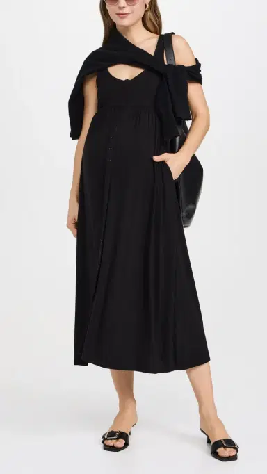 Hatch The Softest Rib Nursing Tank Dress | Thumbnail 5 Hatch The Softest Rib Nursing Tank Dress | Thumbnail 5