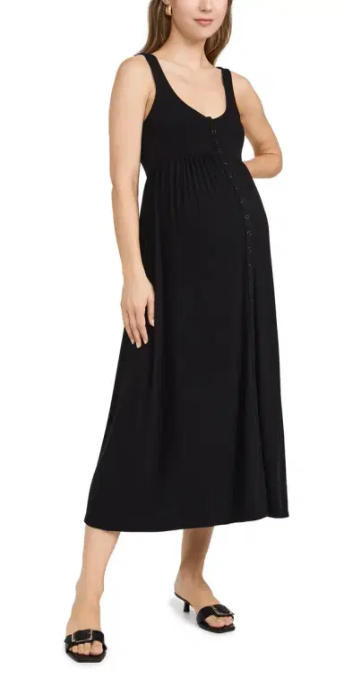 Hatch The Softest Rib Nursing Tank Dress | Thumbnail 1 Hatch The Softest Rib Nursing Tank Dress | Thumbnail 1