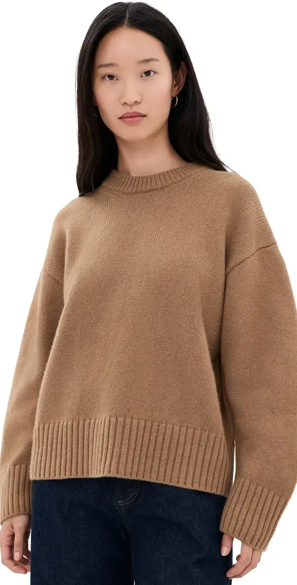 Citizens of Humanity Freshman Crewneck Sweater Camel
