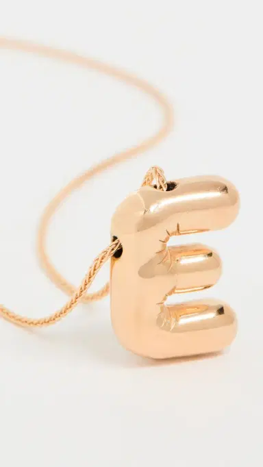 Maison Irem Balloon Initial Letter Necklace E One Size | Thumbnail 5