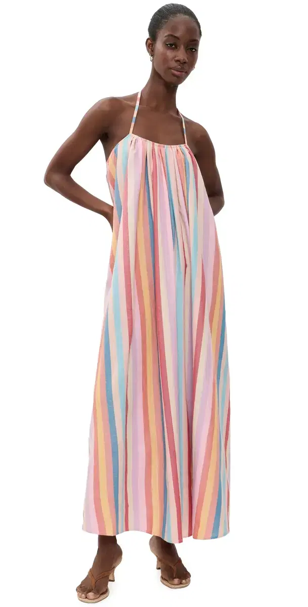 MARRAKSHI LIFE The lip Maxi Dress tripe 92