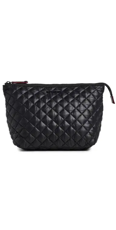 MZ Wallace Large Zoey Cosmetic Case Black One Size | Thumbnail 1