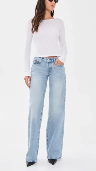 Frame Frame x Amelia Gray The Gray Jeans Dodger Offset Hem | Thumbnail 5