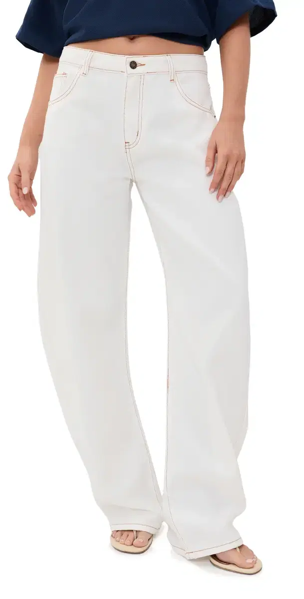 LIONESS Horseshoe Jeans Porcelain