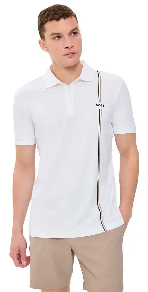 Active Quick-Dry Polo Shirt White