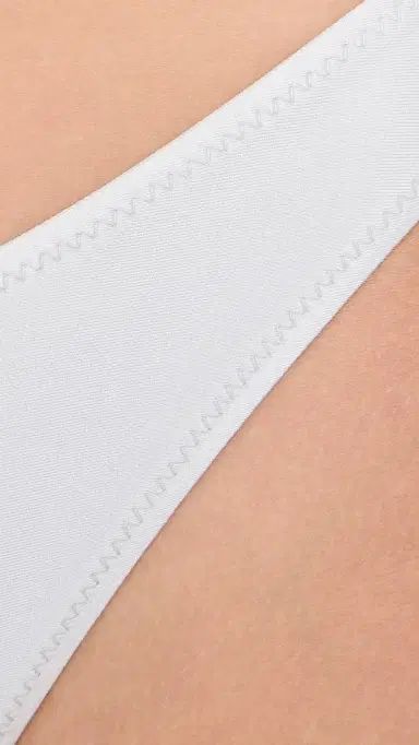 Frankies Bikinis Dove Satin Bikini Bottoms oon | Thumbnail 5