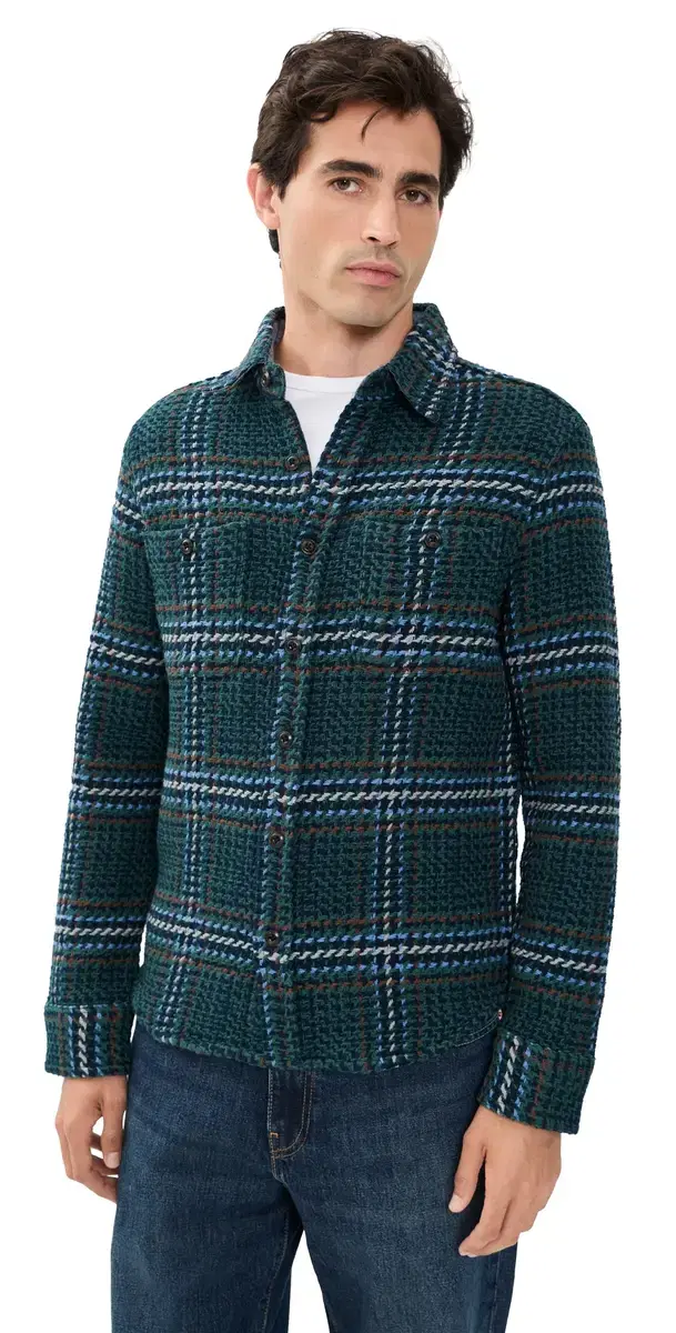 The Cutter Check Overshirt Canal Check 38