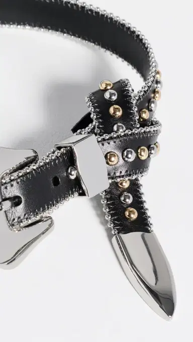 B-Low The Belt Barcelona Belt Black ilver | Thumbnail 5
