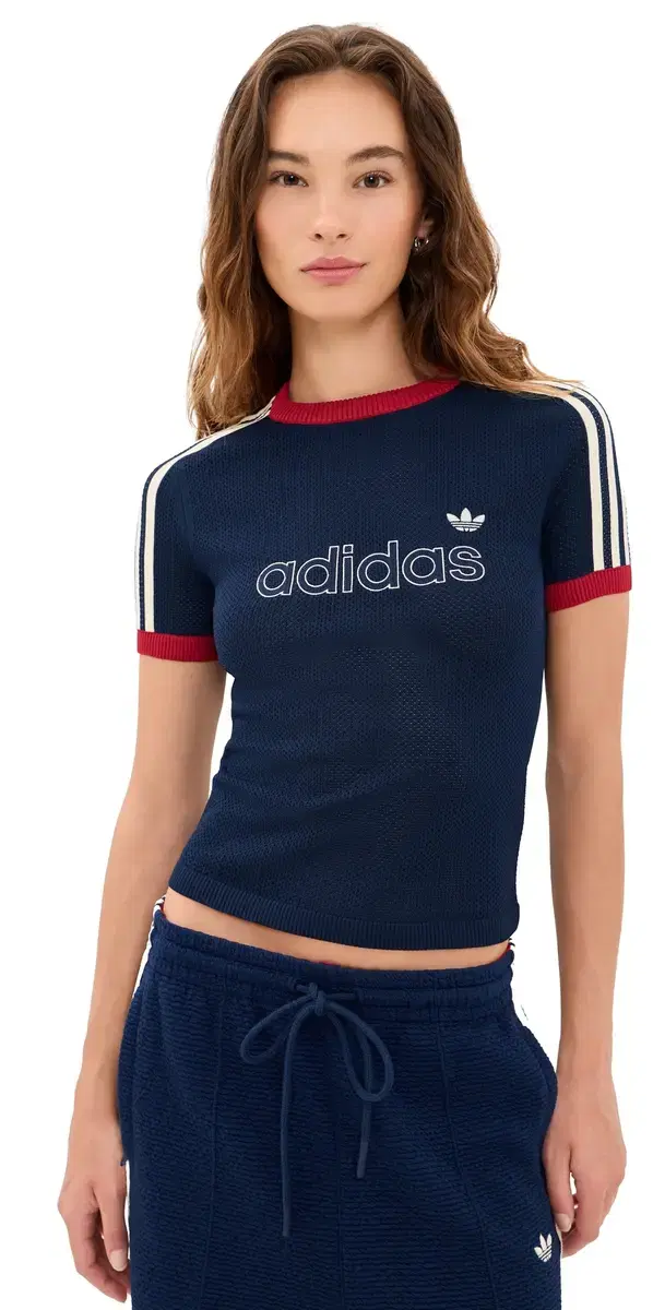 Adidas Cali Tee Night Indigo/Team Victory Red
