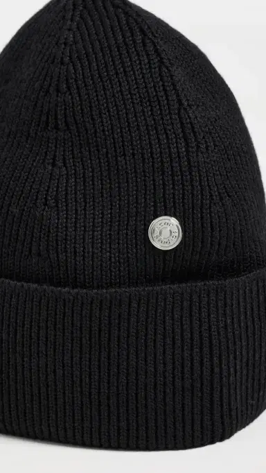 Acne Studios Krivi Beanie Black One Size | Thumbnail 4