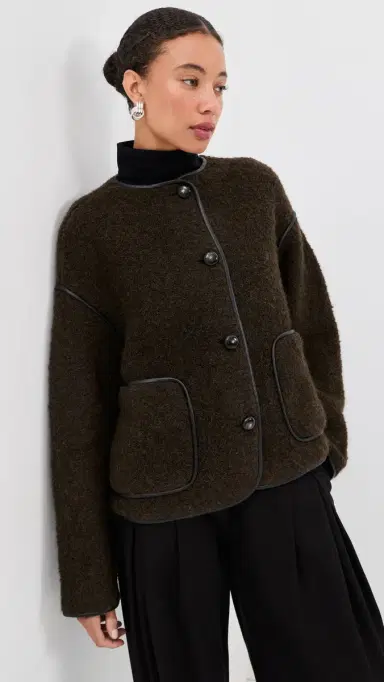 Altuzarra Irving Jacket Fudge | Thumbnail 2