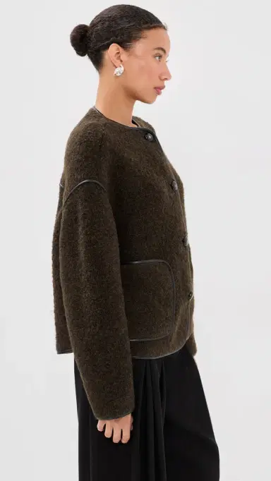 Altuzarra Irving Jacket Fudge | Thumbnail 4