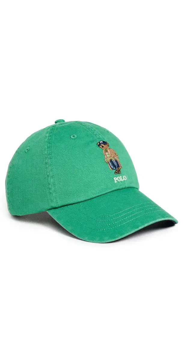 Polo Ralph Lauren Litchfield Bear Cap Raft Green One Size